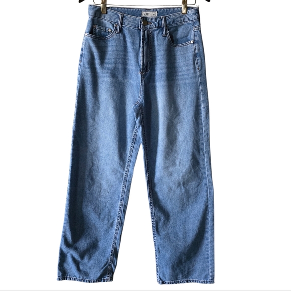 Oat New York Denim - OAT NYC Baby Wide Leg Jeans in Bello Light Wash Size 27